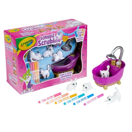 Crayola Scribble Scrubbie, Pets Bathtub 74-7442